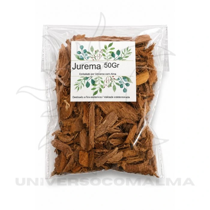 Jurema Rasurada 50gr erva sagrada para banhos espirituais e defumações