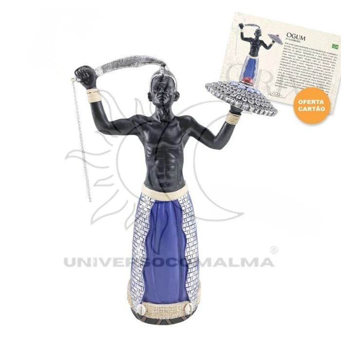 Imagem Orixá Ogum – 31 cm