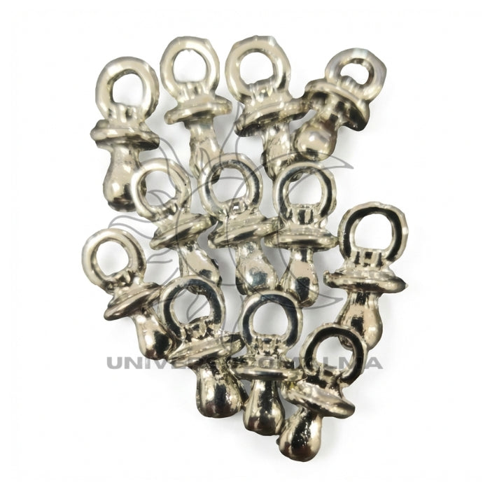 Pingente Chupeta Prateada – Para Guias e Colares