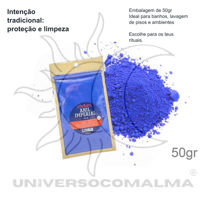 Anil em Pó 50gr | Limpeza e Proteção Energética — benefícios, utilização e características