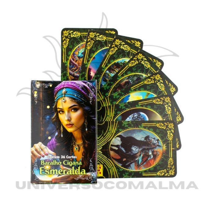 Baralho Cigana Esmeralda – 36 Cartas