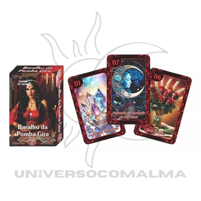 Baralho da Pomba Gira – 36 Cartas