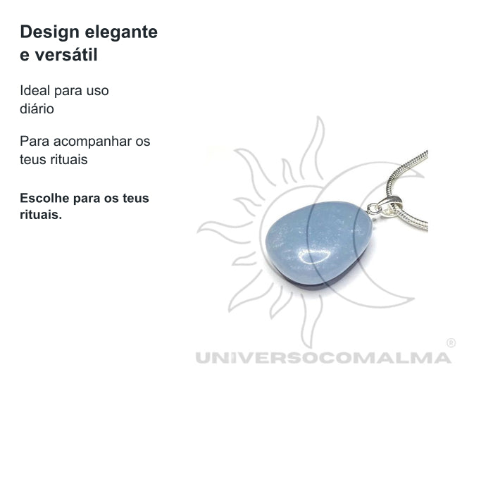 Colar de Angelite — benefícios, utilização e características