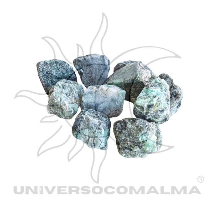 Esmeralda em Bruto - Renovação e Energia de Prosperidade