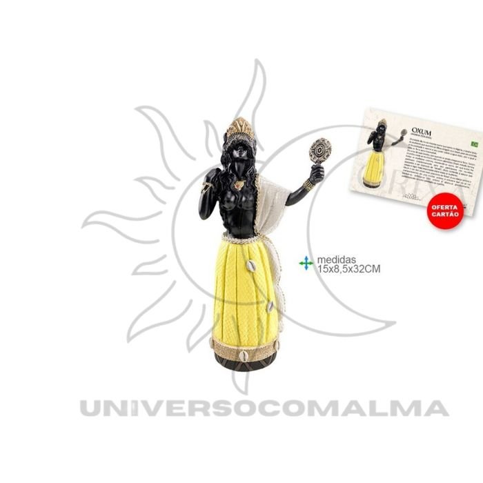 Estátua de Oxum - Orixá da Sabedoria e Prosperidade