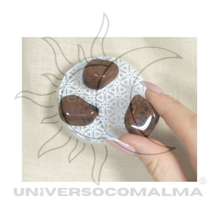 Obsidiana Mogno - O Espelho da Alma e Protetor Ancestral