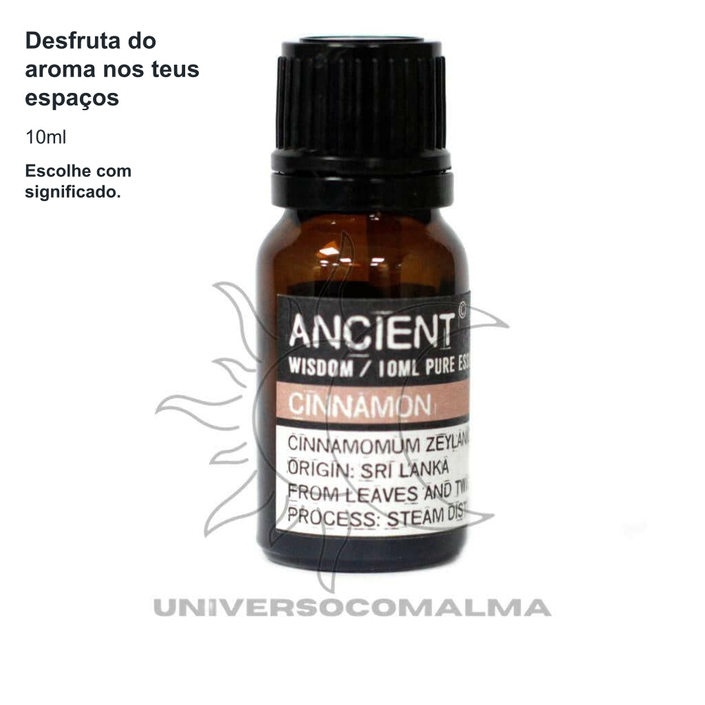 Óleo Essencial de Canela 10ml - Calor e Vitalidade — benefícios, utilização e características