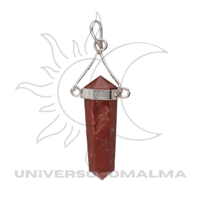 Pingente Jaspe Vermelho | Vitalidade & Aterramento | Universo com Alma - Universo com Alma ®
