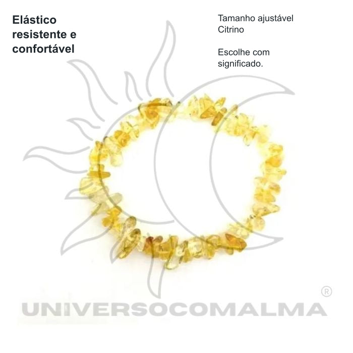 Pulseira Citrino - Chip — benefícios, utilização e características