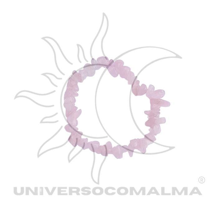 Pulseira Quartzo Rosa - Chip