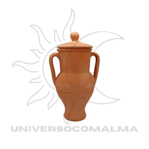 Quartinha de Barro com Asa - 20 ou 25cm - Universo com Alma ®