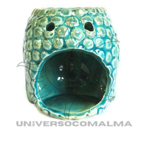 Queimador de Óleo Buda Azul - Aromaterapia e Decoração Zen - Universo com Alma ®