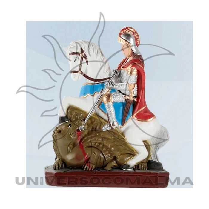 São Jorge – 25cm | Coragem, Proteção e Vitória Espiritual