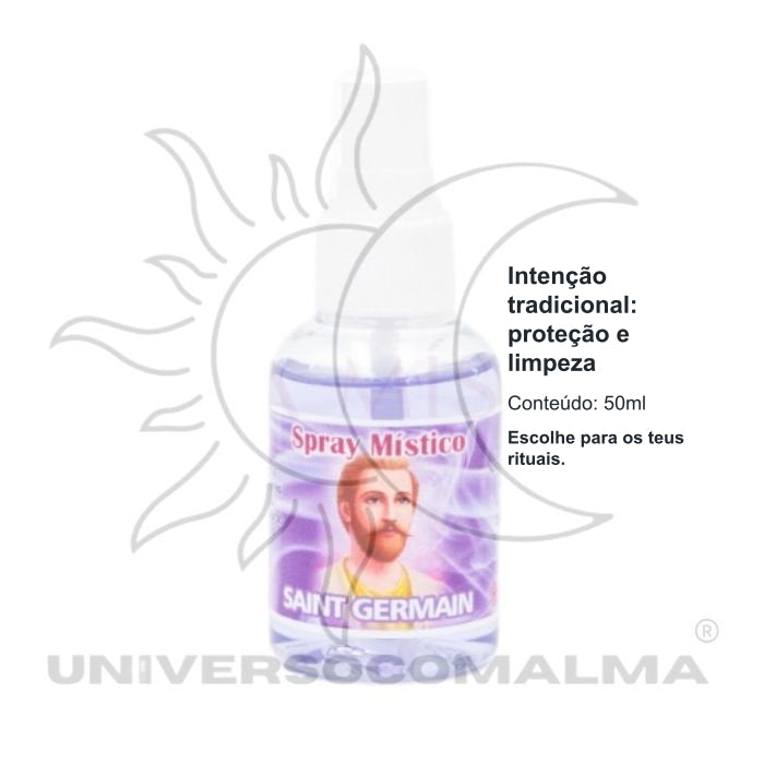 Spray Místico Saint Germain - 50ml — benefícios, utilização e características