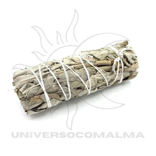 Defumador Sálvia Branca 10cm | Purificação Energética | Universo com Alma - Universo com Alma ®