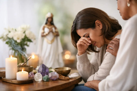 Orientação espiritual para luto com respeito