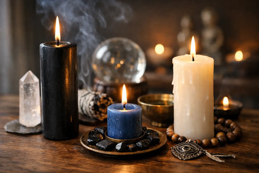 Velas rituais para proteção espiritual