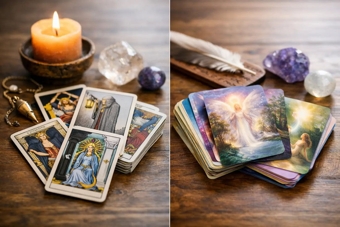 Diferença entre tarot e oráculo