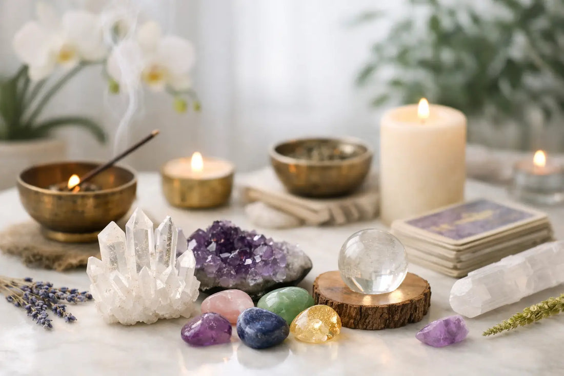 Guia completo de cristaloterapia espiritual
