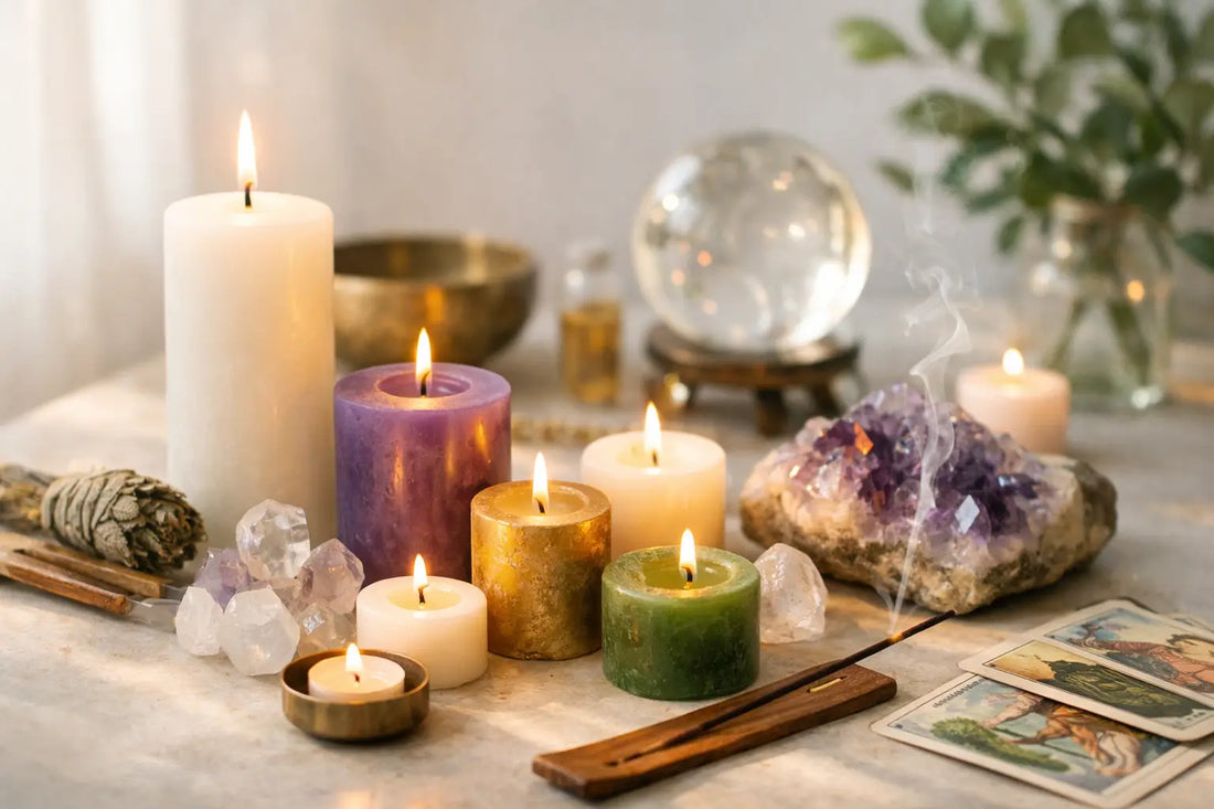 Melhores velas para rituais espirituais