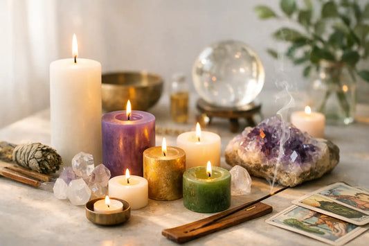 Melhores velas para rituais espirituais