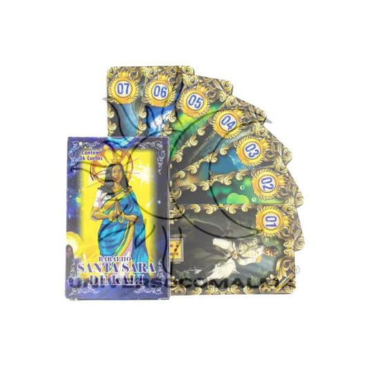 Baralho Santa Sara de Kali – 36 Cartas (com manual)
