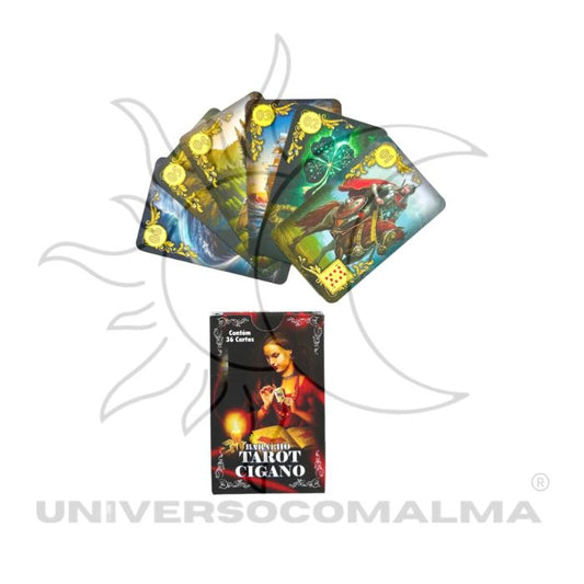 Baralho Tarot Cigano - 36 Cartas