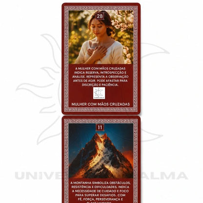 Baralho Especial Vovó – 36 Cartas Explicativas de Sabedoria Espiritual