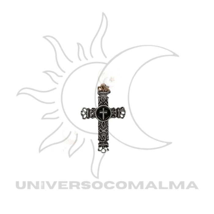 Cruz de São Cipriano Preta (6cm) - Universo com Alma ®