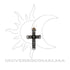 Cruz de São Cipriano Preta (6cm) - Universo com Alma ®