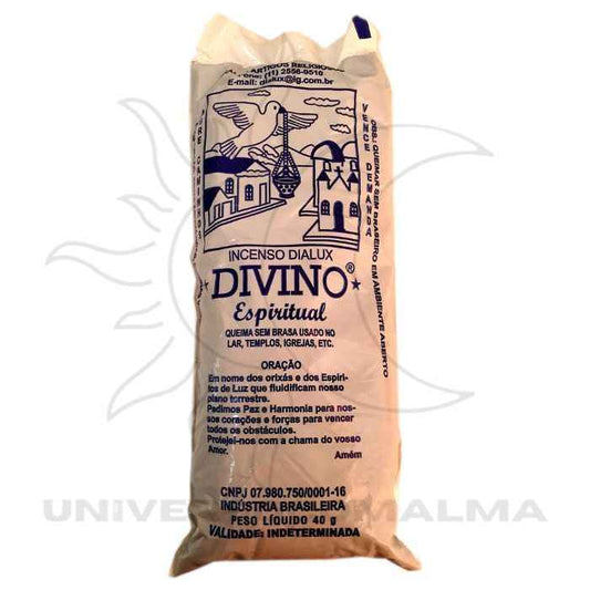 Incenso Divino Espiritual DIALUX 40g – Harmonização e Proteção Espiritual
