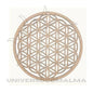 Mandala Flor da Vida em Madeira – 22cm