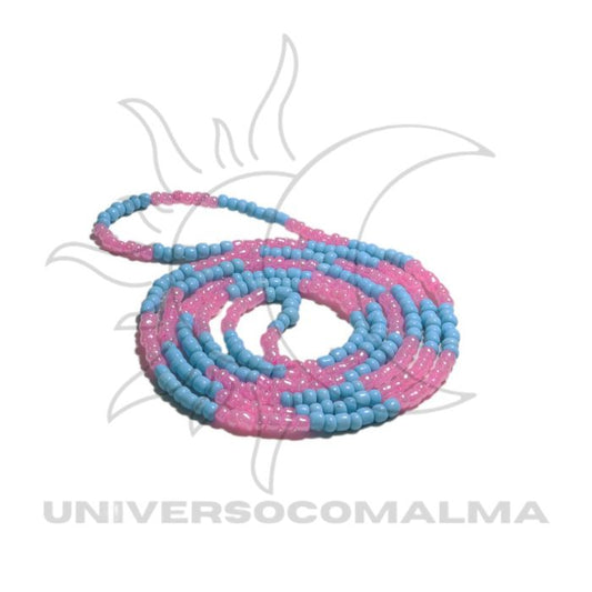 Guia de Missangão Azul e Rosa | Doçura, Pureza e Alegria Espiritual – Linha dos Erês