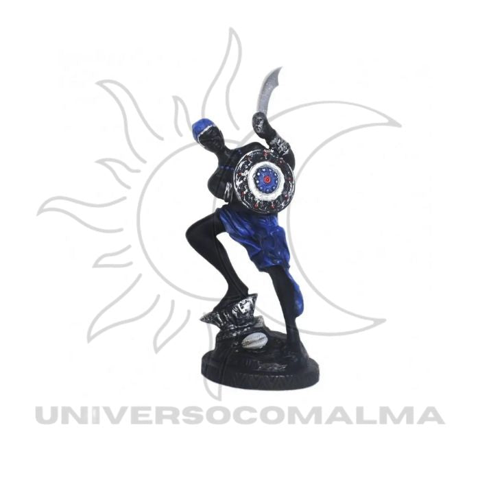 Figurine Ogun Africaine - 23 cm x 10 cm 