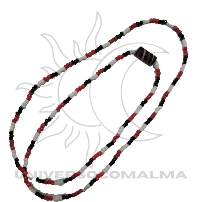 Guia de Omulu com Firma – Missanga de Vidro | Proteção e Força