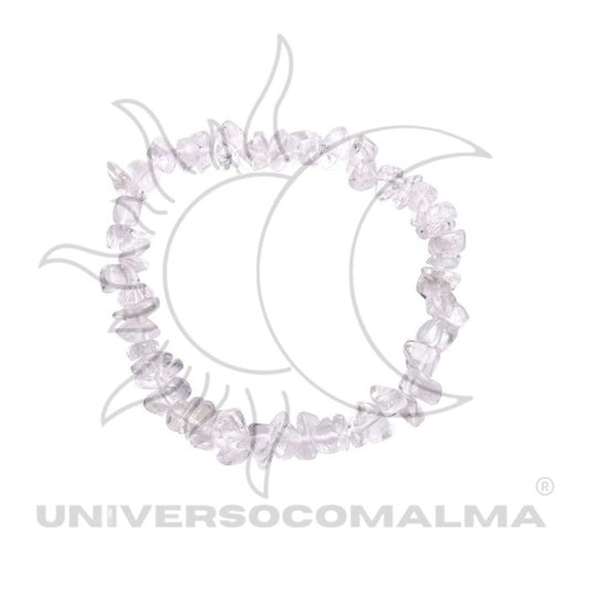 Pulseira Quartzo Cristal Transparente - Chip