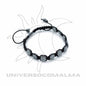 Pulseira de Hematita - Cantos Redondos