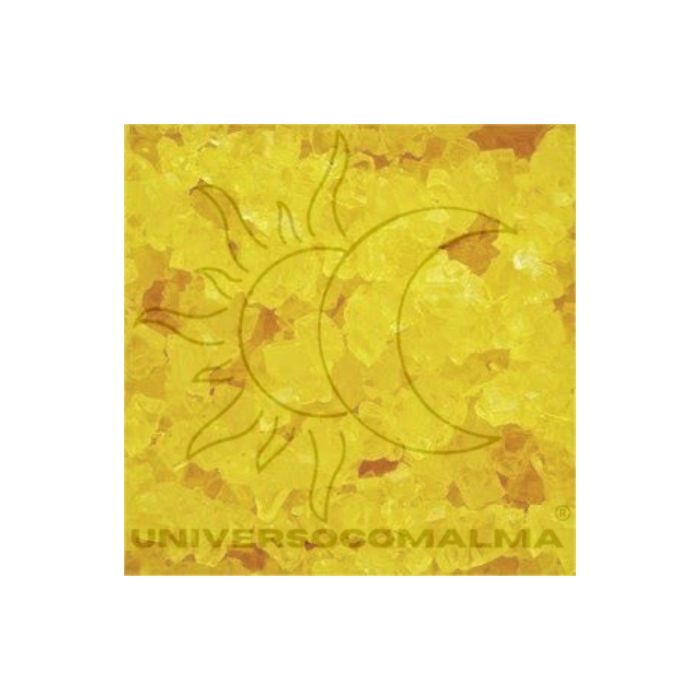 Sal da Sorte Amarelo 100gr para prosperidade, abundância e abertura de caminhos espirituais