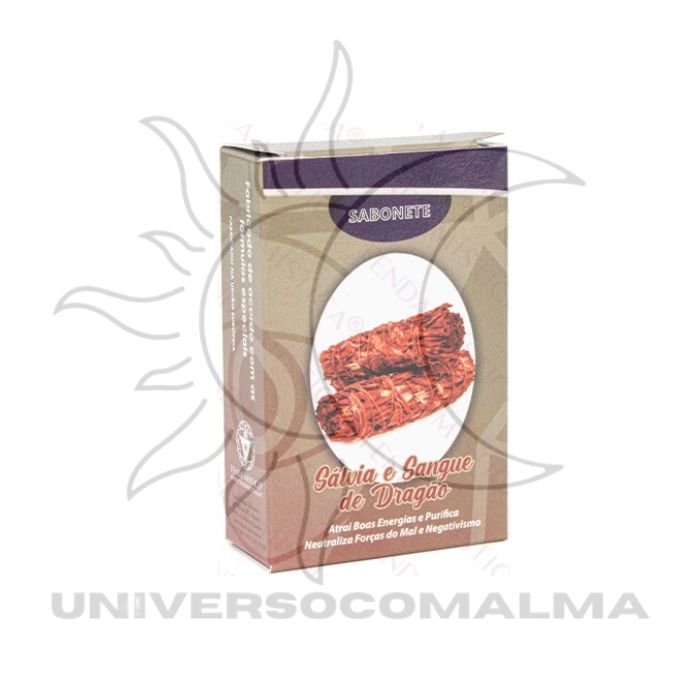 Sabonete Salvia e Sangue de Dragão - Universo com Alma ®