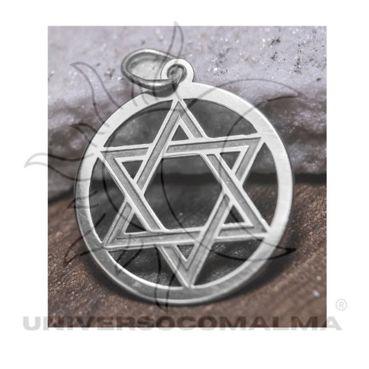 Hexagrama 3cm - Símbolo de Proteção e Equilíbrio Espiritual