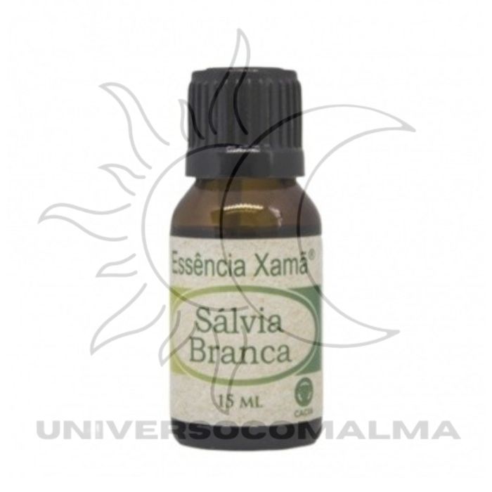 Essência Xamã Salvia Branca - 15ML - Universo com Alma ®