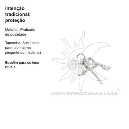 Agnus Dei Prateado - 3Cm — benefícios, utilização e características