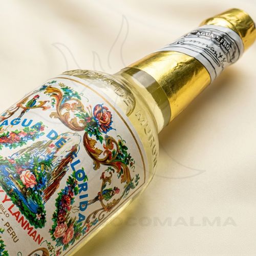 Frasco de Água Florida Murray & Lanman (New York-Peru) 270ml com rótulo colorido – Universo com Alma®