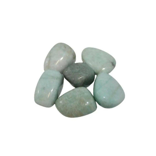 Pedra Rolada de Amazonita - Energia Equilibrada e Calma Interior - Universo com Alma ®