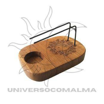 Aquecedor de Pau Santo e Tochas - Ritual e Aromaterapia - Universo com Alma ®