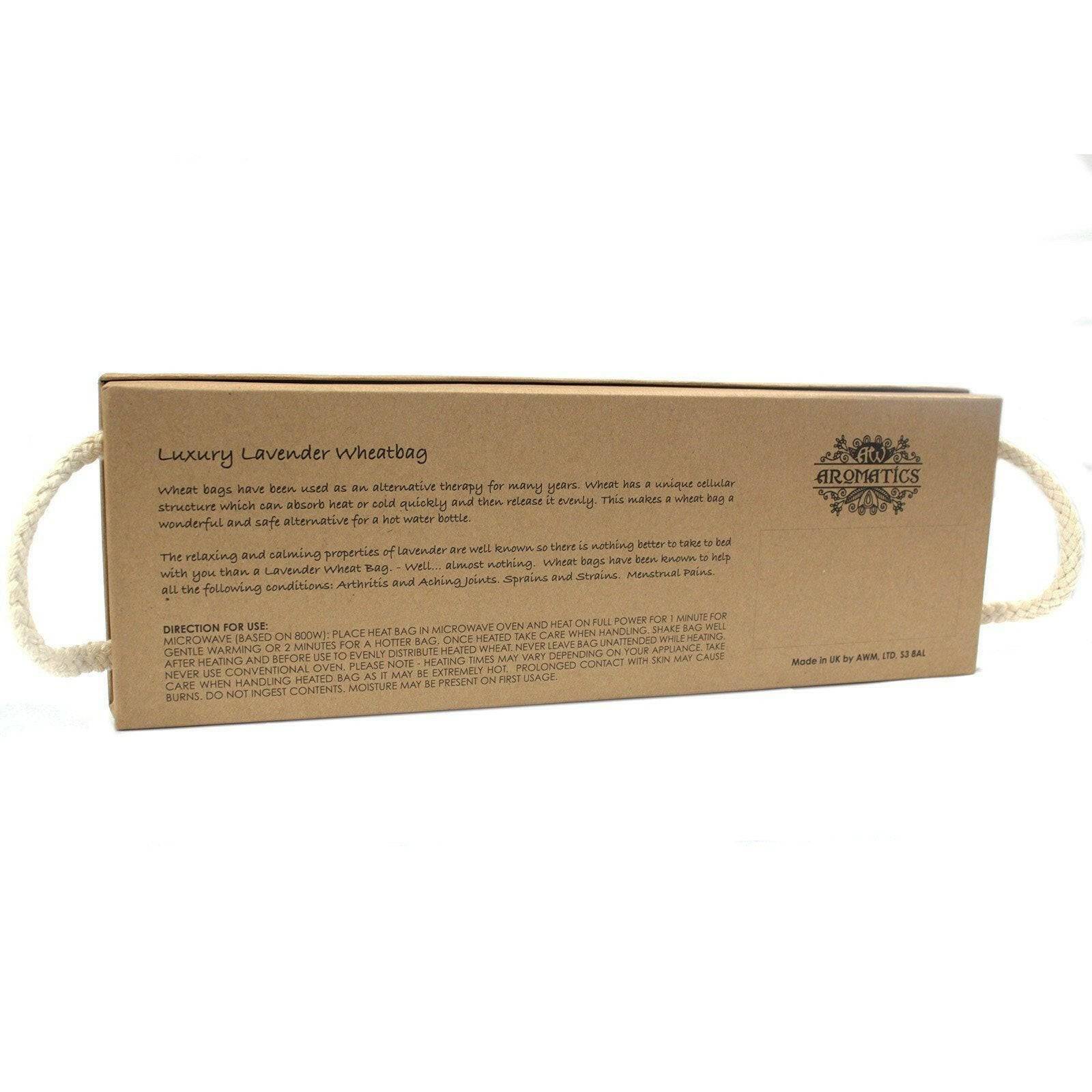 Saco de Trigo de Lavanda em Caixa de Presente - Relaxamento para Dormir - Universo com Alma ®