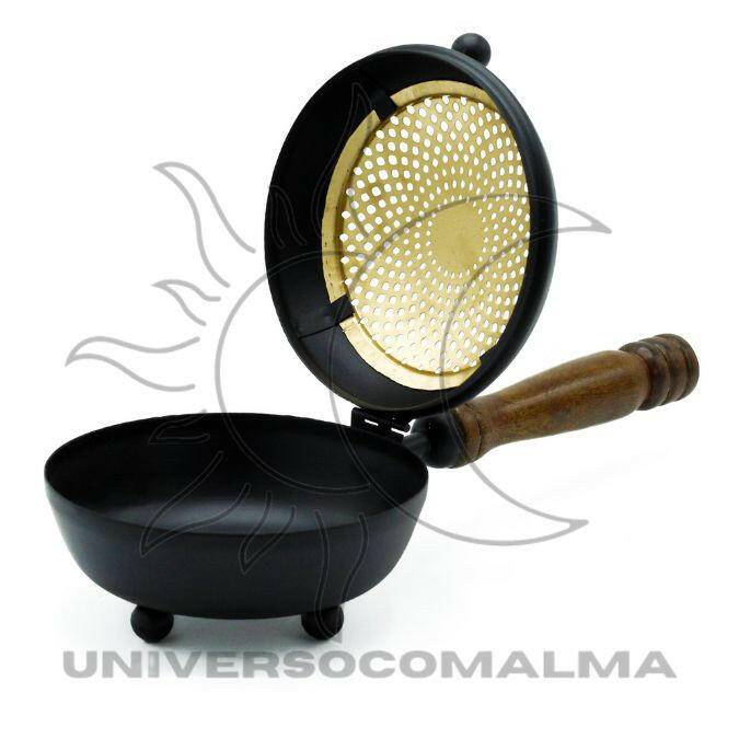 Queimador de Incenso em Ferro Grande - Estilo Indiano - Universo com Alma ®