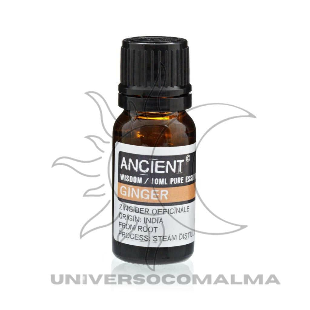 Óleo Essencial de Gengibre 10ml - Energia e Vitalidade - Universo com Alma ®