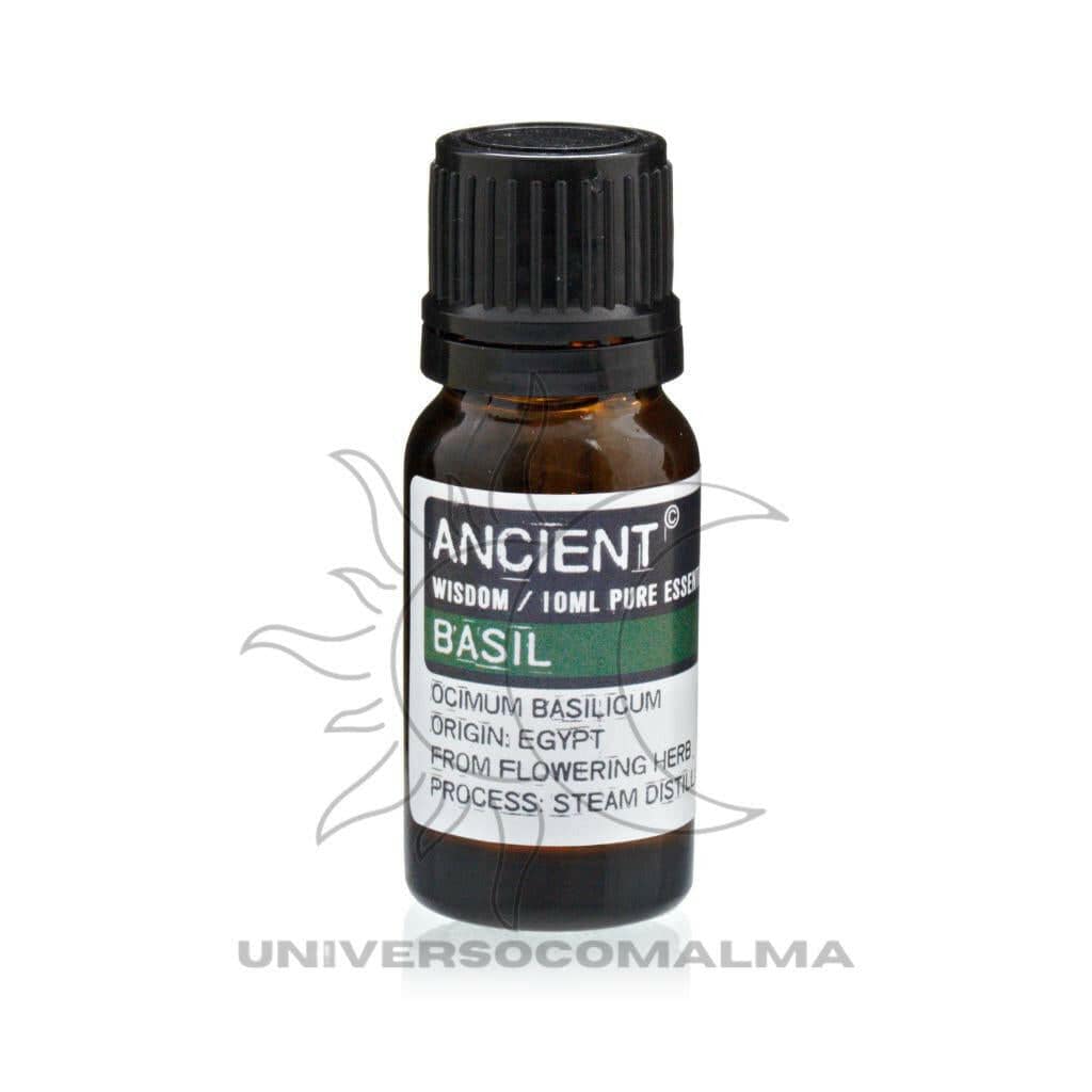 Óleo Essencial de Manjericão 10ml - Clareza Mental e Bem-Estar - Universo com Alma ®