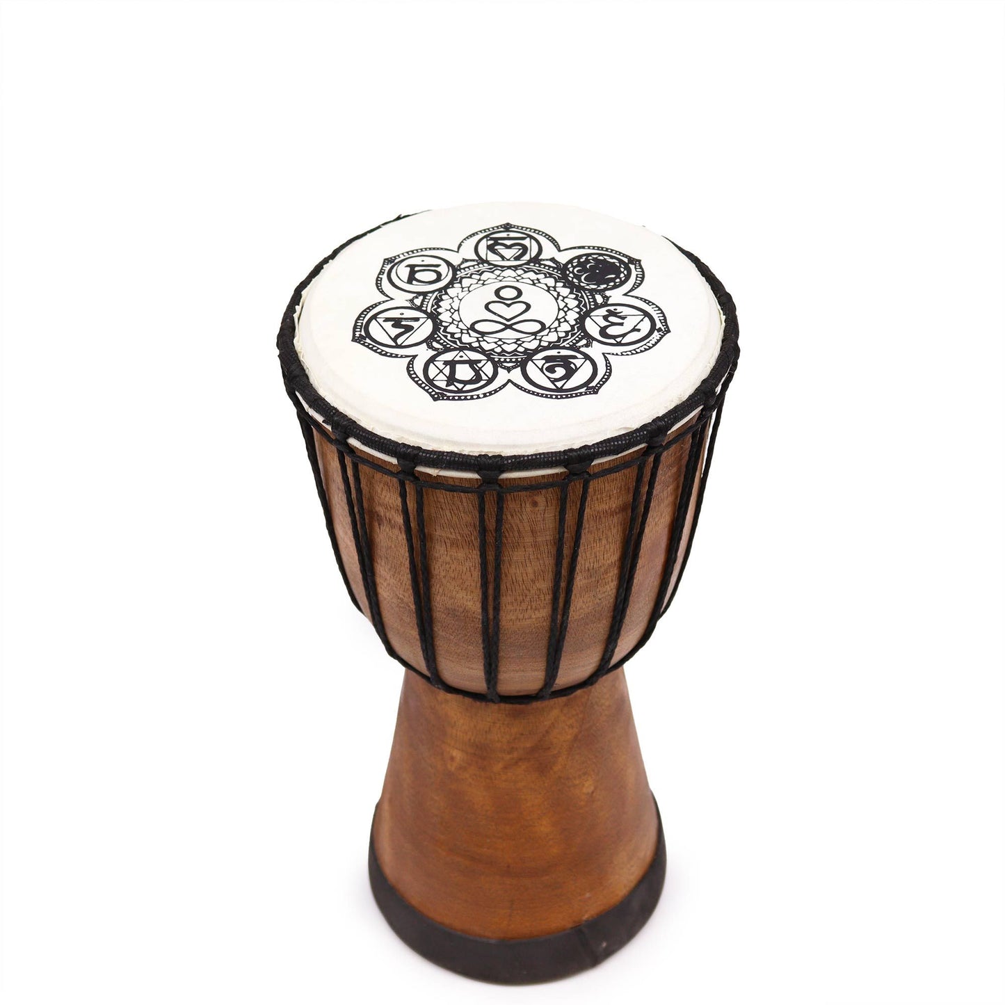 Tambor Djembe Artesanal 30cm - Feito à Mão | Universo com Alma
